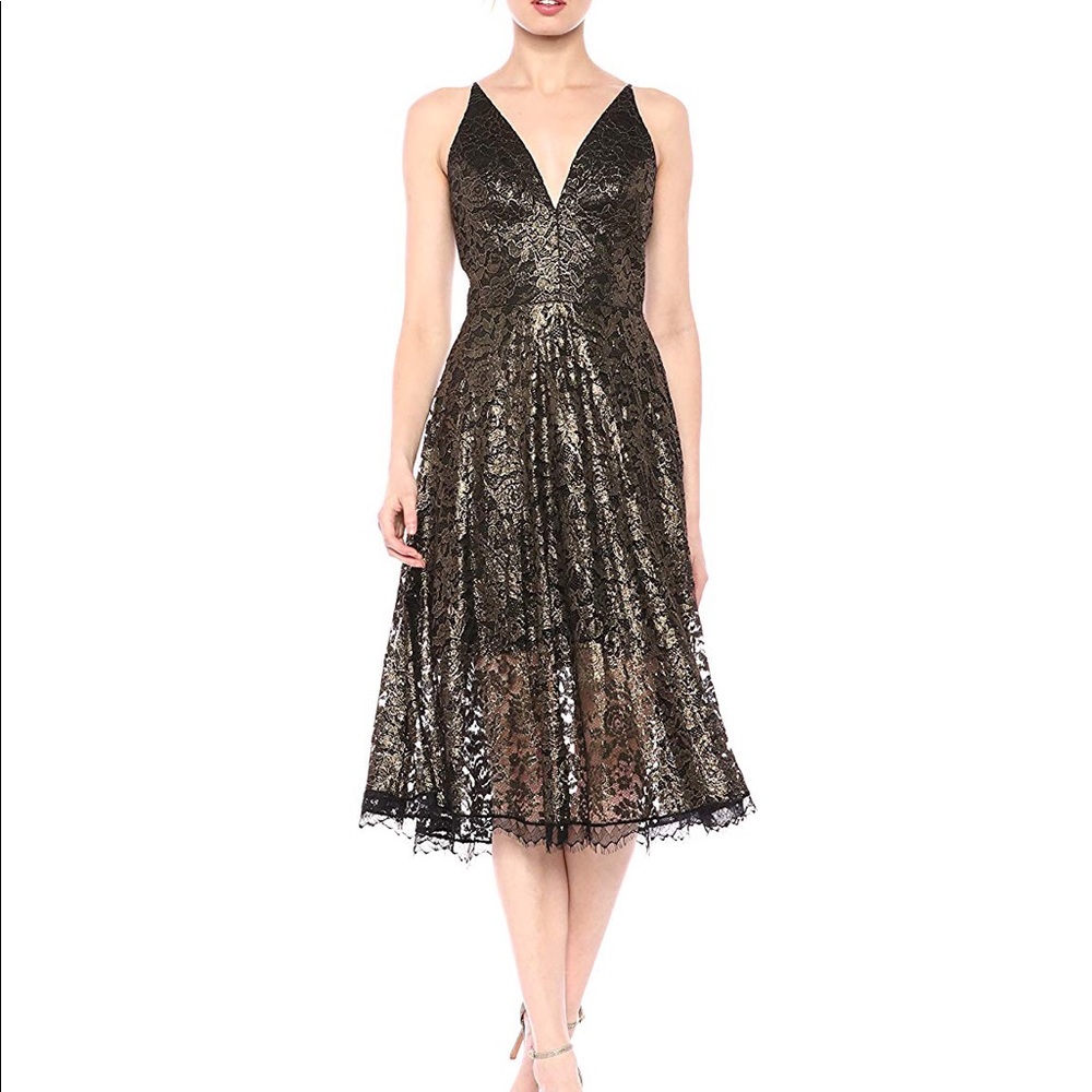 NWOT lace midi dress